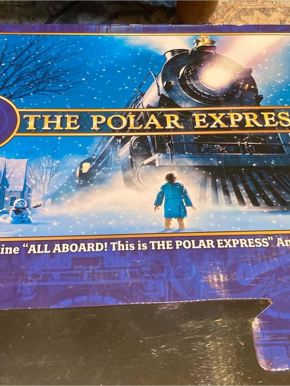 The Polar Express Train Set Kids Toy - Blue